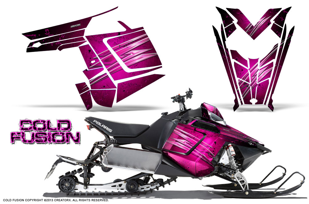 Polaris Rush Graphics Kit Cold Fusion Pink